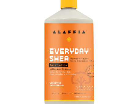 Alaffia - everyday shea body lotion : unscented - 950 ml Online Sale