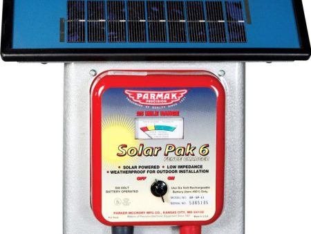 Parker Mccroy baygard  P - Parmak Deluxe Field Solar Pak6 Solar Fence Charger Online Hot Sale