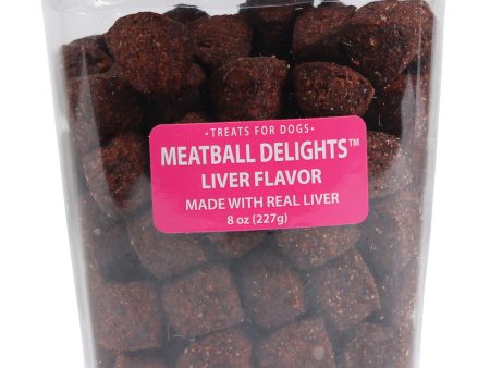 Triumph Pet Industries - Meatball Delights Dog Treats For Discount