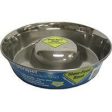 Ourpets Company - Slow Feed Stainless Steel Bowl Online Sale