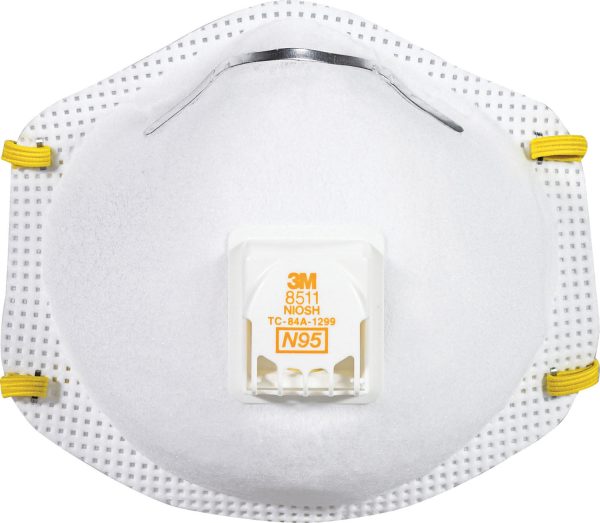 3m                      D - Particulate Respirator Face Mask With Valve For Sale