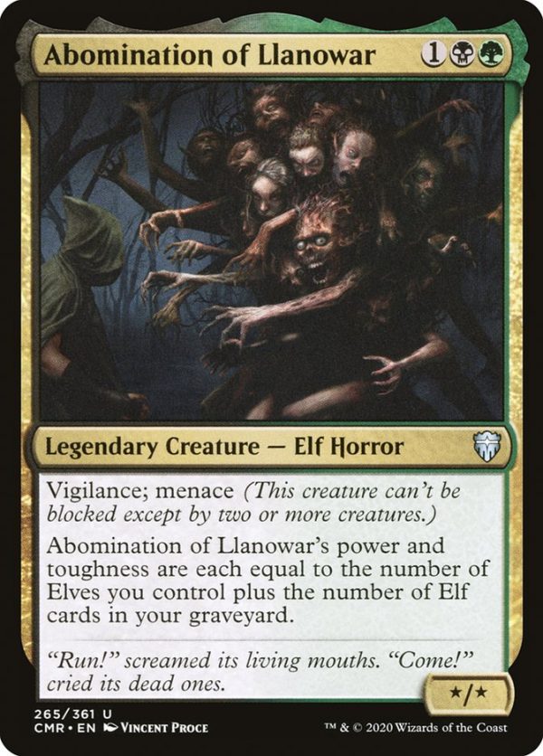 Abomination of Llanowar [Commander Legends] Supply