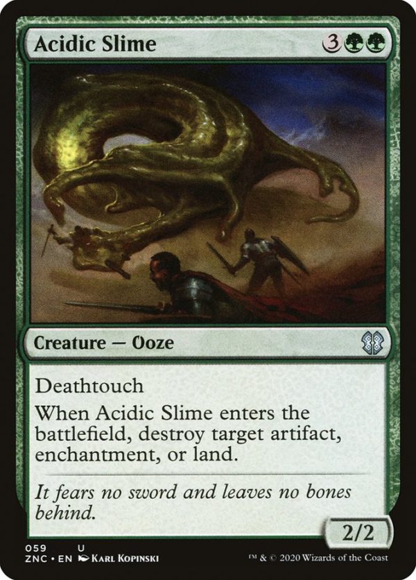 Acidic Slime [Zendikar Rising Commander] Online Hot Sale