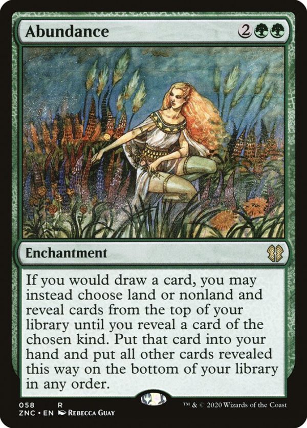 Abundance [Zendikar Rising Commander] on Sale