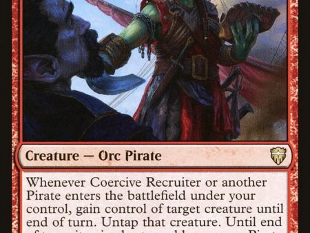 Coercive Recruiter [Commander Legends] For Cheap