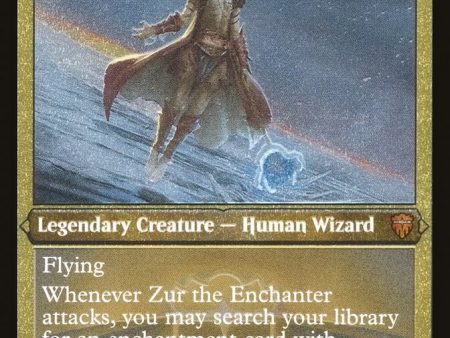 Zur the Enchanter (Etched) [Commander Legends] For Discount