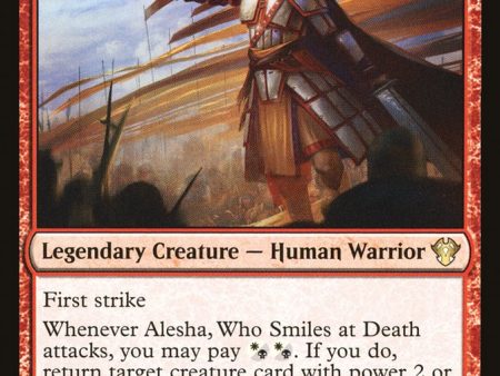 Alesha, Who Smiles at Death [Commander 2020] For Sale