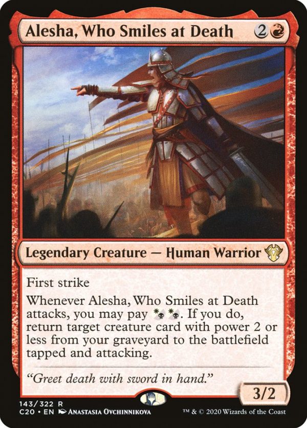 Alesha, Who Smiles at Death [Commander 2020] For Sale