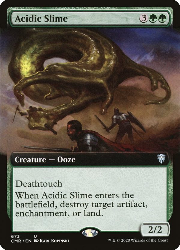 Acidic Slime (Extended Art) [Commander Legends] Discount